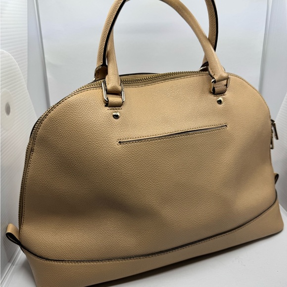 Coach dome Satchel Tan Leather Women's Bag - Picture 4 of 14